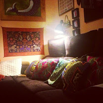 Sofá abrazador. Mi rincón